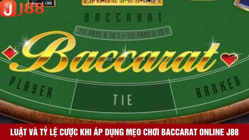 Luật chơi bài baccarat J88 đơn giản siêu cuốn