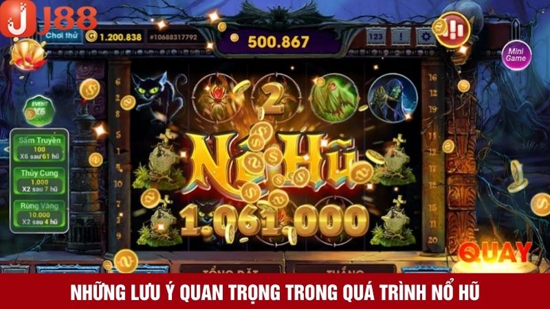 Điều khoản cần lưu ý khi chơi nổ hũ trực tuyến ở J88