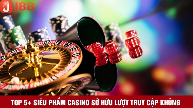 5 sản phẩm casino ăn khách với tỷ lệ trả thưởng cao